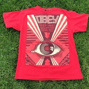 Vintage y2k Obey T Shirt